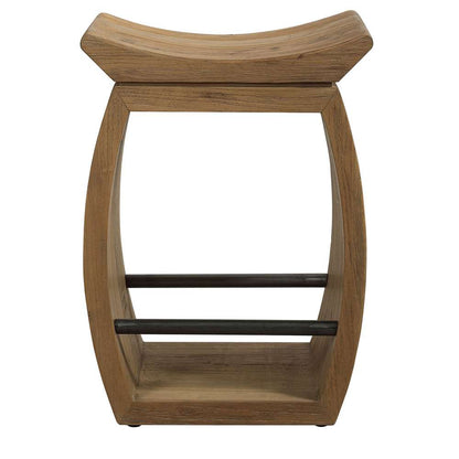 Uttermost - Connor Modern Wood Counter Stool - 24988 veiw 1