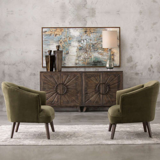 Uttermost - Conroy Olive Accent Chair - 23321 veiw 2