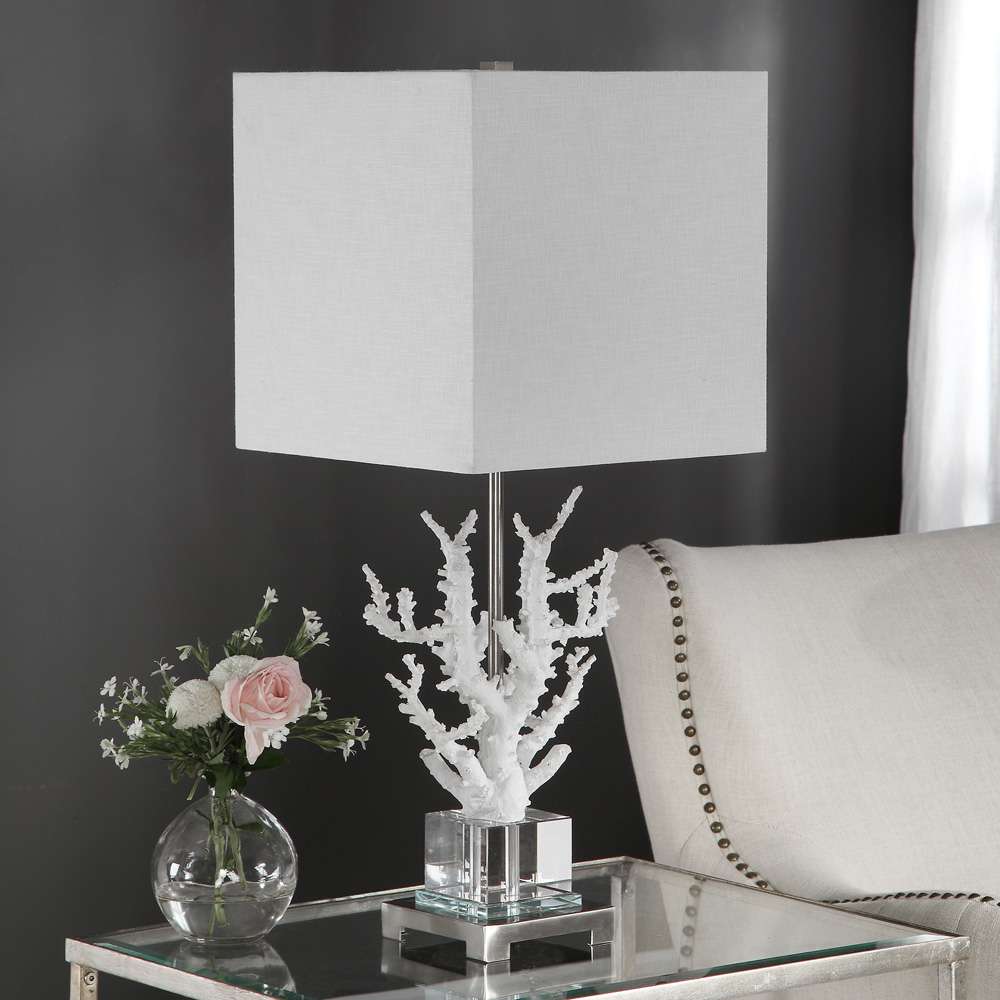 Uttermost - Corallo White Coral Table Lamp - 29679-1 veiw 2