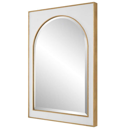 Uttermost - Crisanta Gloss White Arch Mirror - 09916 veiw 3