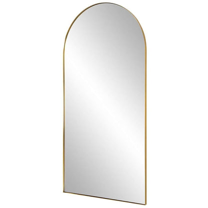 Uttermost - Crosley Antique Brass Arch Mirror - 09841 veiw 3