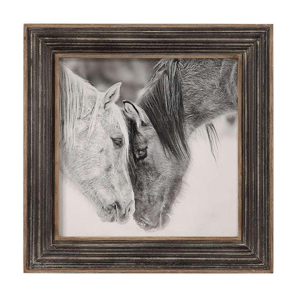 Uttermost - Custom Black And White Horses Print - 51110 veiw 1