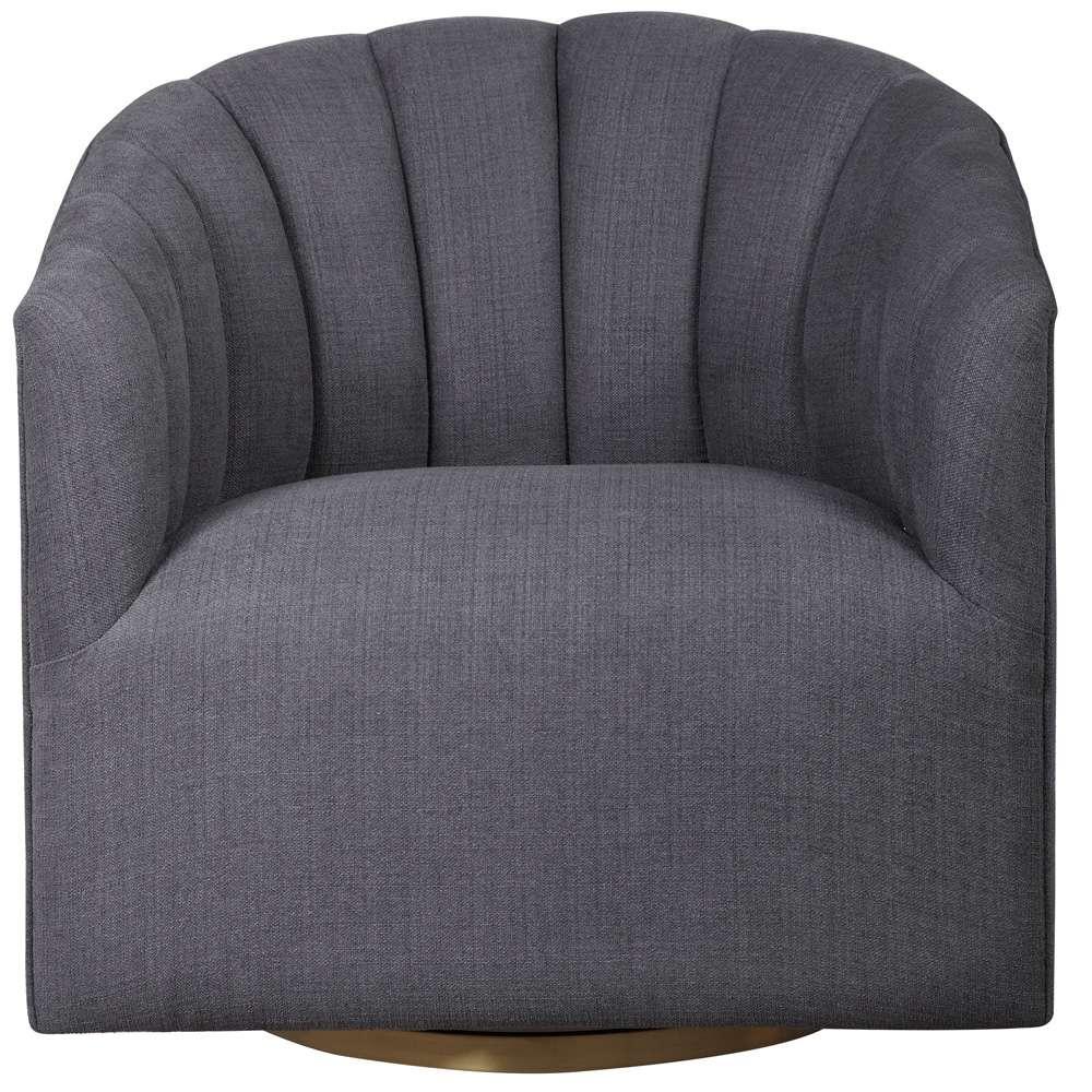Uttermost - Cuthbert Modern Swivel Chair - 23536 veiw 1