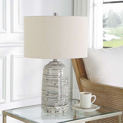 Uttermost - Cyclone Ivory Table Lamp - 30069-1 veiw 2