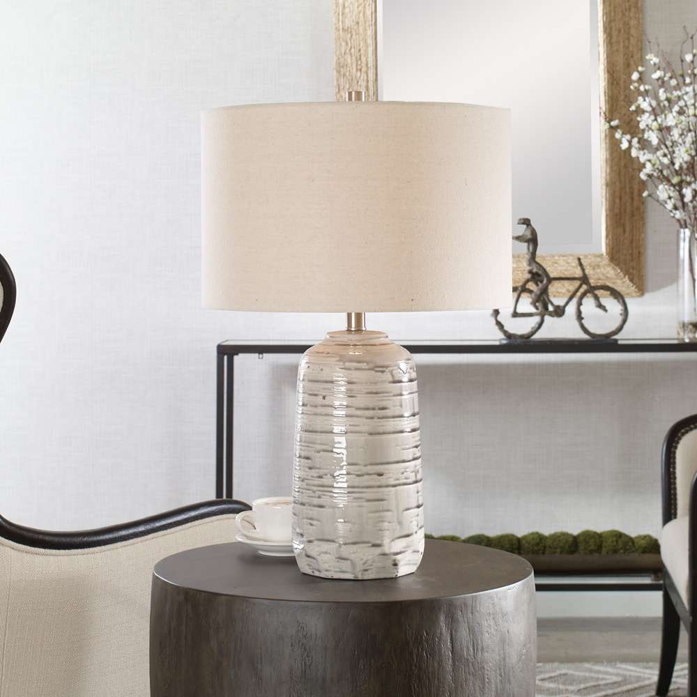 Uttermost - Cyclone Ivory Table Lamp - 30069-1 veiw 3