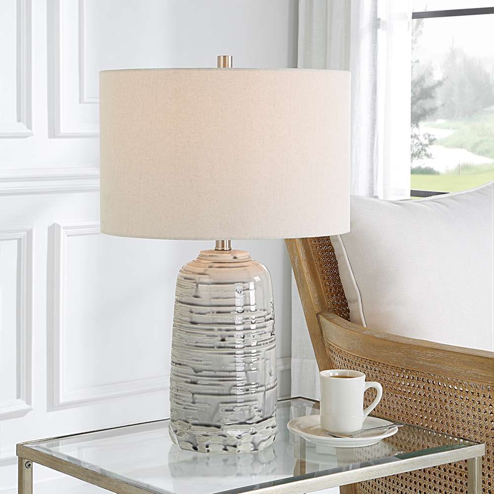 Uttermost - Cyclone Ivory Table Lamp - 30069-1 veiw 4