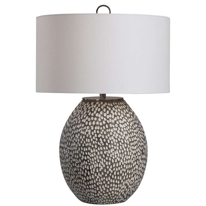 Uttermost - Cyprien Gray White Table Lamp - 28448-1 veiw 1