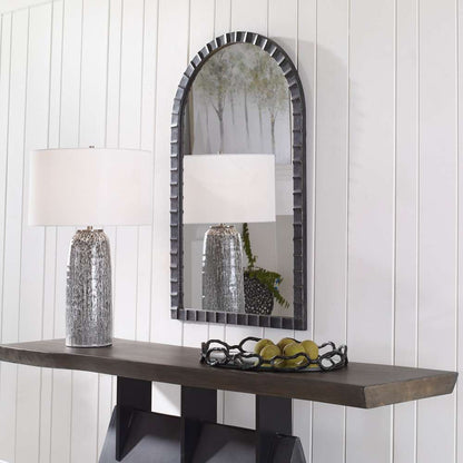 Uttermost - Dandridge Black Arch Mirror - 09784 veiw 2