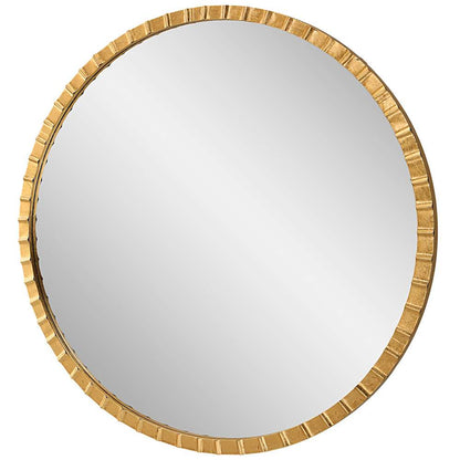 Uttermost - Dandridge Gold Round Mirror - 09781 veiw 3