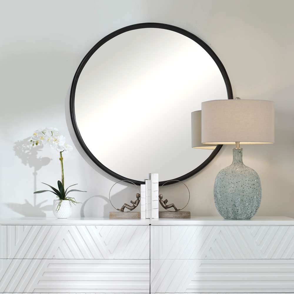 Uttermost - Dawsyn Round Mirror - 09737 veiw 3