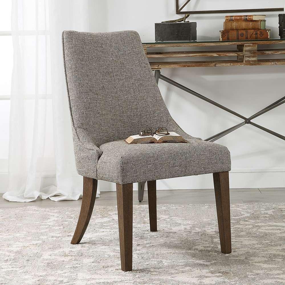 Uttermost - Daxton Earth Tone Armless Chair - 23494 veiw 2