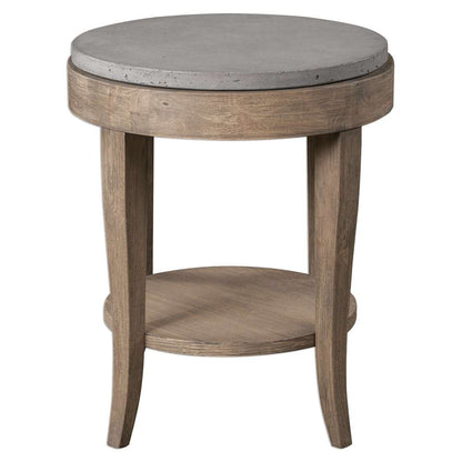 Uttermost - Deka Round Side Table - 25909 veiw 1