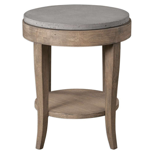 Uttermost - Deka Round Side Table - 25909 veiw 1