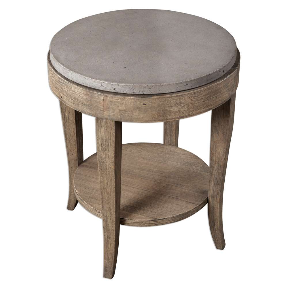 Uttermost - Deka Round Side Table - 25909 veiw 3