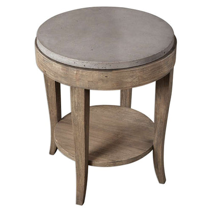Uttermost - Deka Round Side Table - 25909 veiw 3