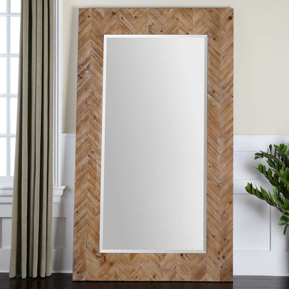 Uttermost - Demetria Oversized Wooden Mirror - 07068 veiw 2