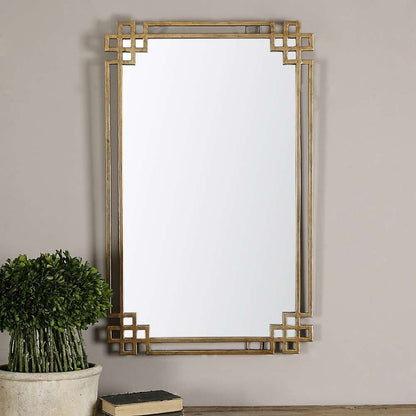 Uttermost - Devoll Antique Gold Mirror - 12930 veiw 2