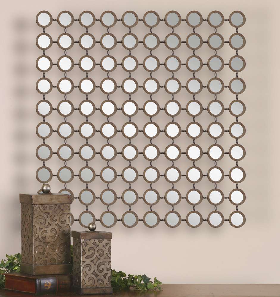 Uttermost - Dinuba Antique Silver Champagne Mirror - 12793 veiw 2