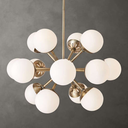 Uttermost - Droplet 16 Light Sputnik Chandelier - 21357 veiw 4