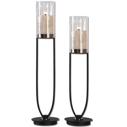 Uttermost - Durga Iron Work Candleholders Set/2 - 18835 veiw 1
