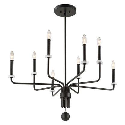 Uttermost - Ebony Elegance 8 Light Chandelier - 21353 veiw 3