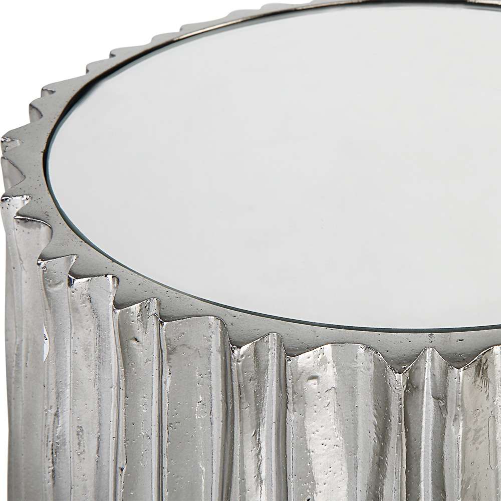 Uttermost - Echo Modern Nickel Drink Table - 22950 veiw 2