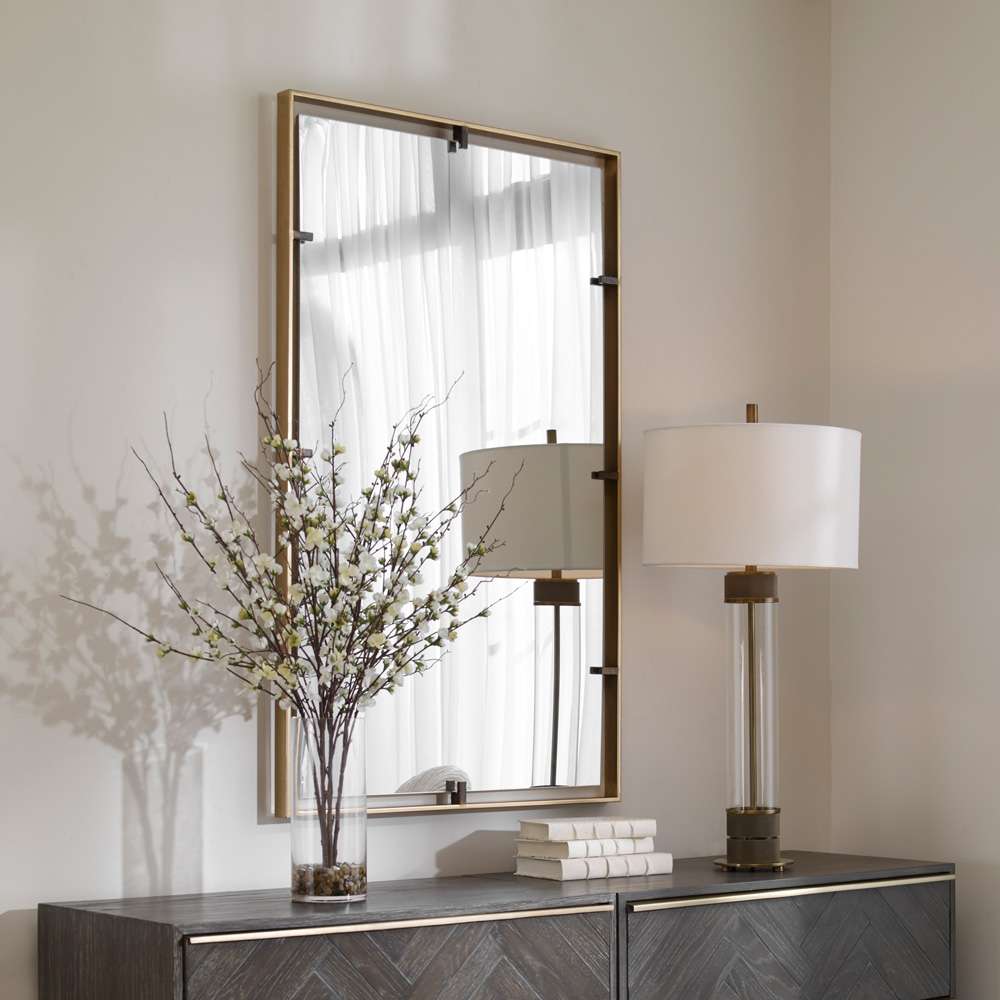 Uttermost - Egon Gold Wall Mirror - 09754 veiw 2