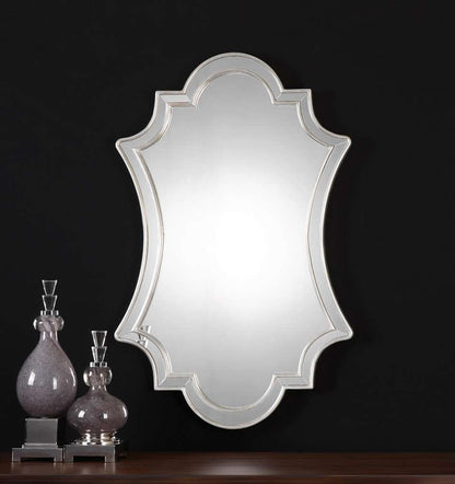 Uttermost - Elara Antiqued Silver Wall Mirror - 08134 veiw 2