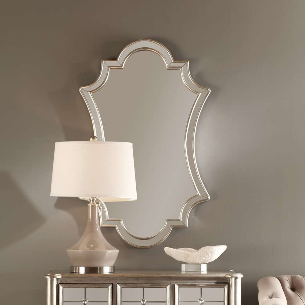 Uttermost - Elara Antiqued Silver Wall Mirror - 08134 veiw 3