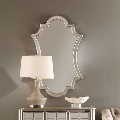 Uttermost - Elara Antiqued Silver Wall Mirror - 08134 veiw 3