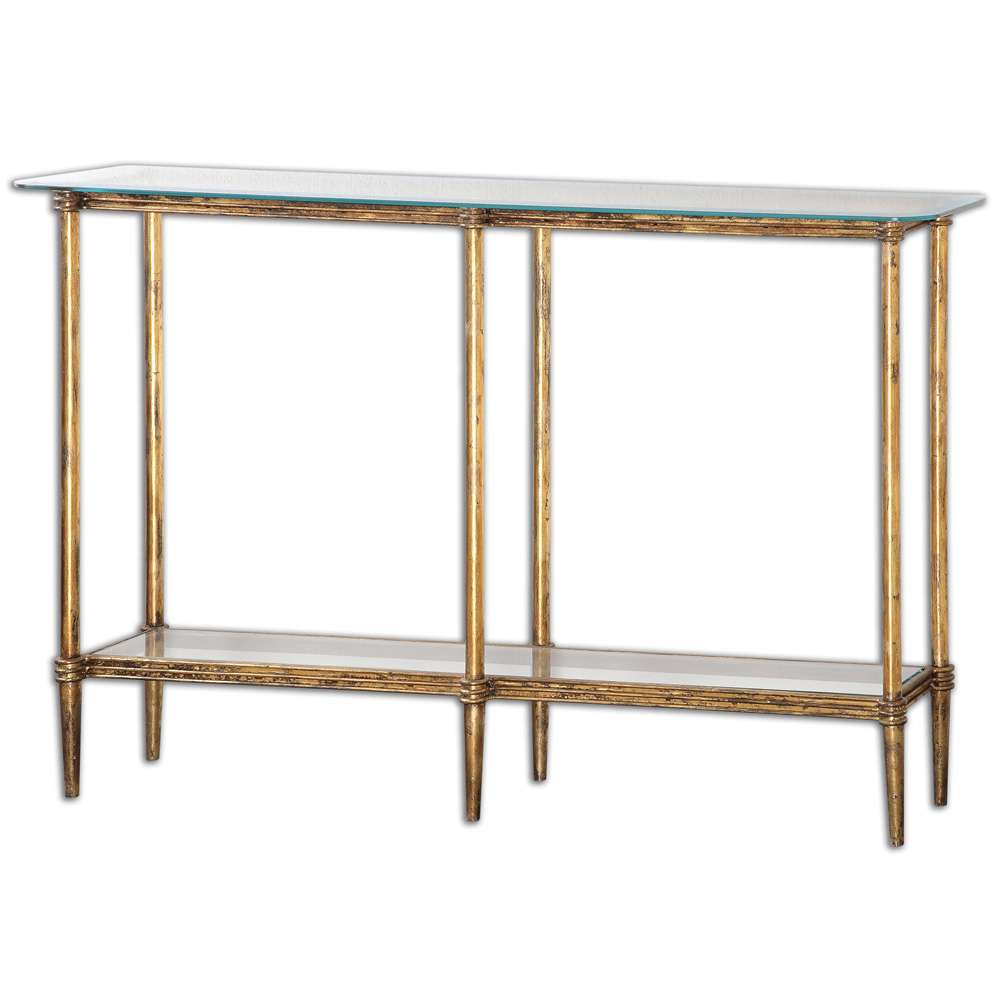 Uttermost - Elenio Glass Console Table - 24421 veiw 1