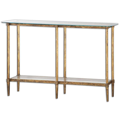 Uttermost - Elenio Glass Console Table - 24421 veiw 1