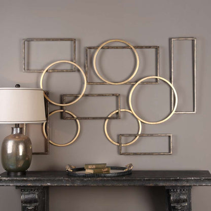 Uttermost - Elias Bronze And Gold Wall Art - 04062 veiw 2