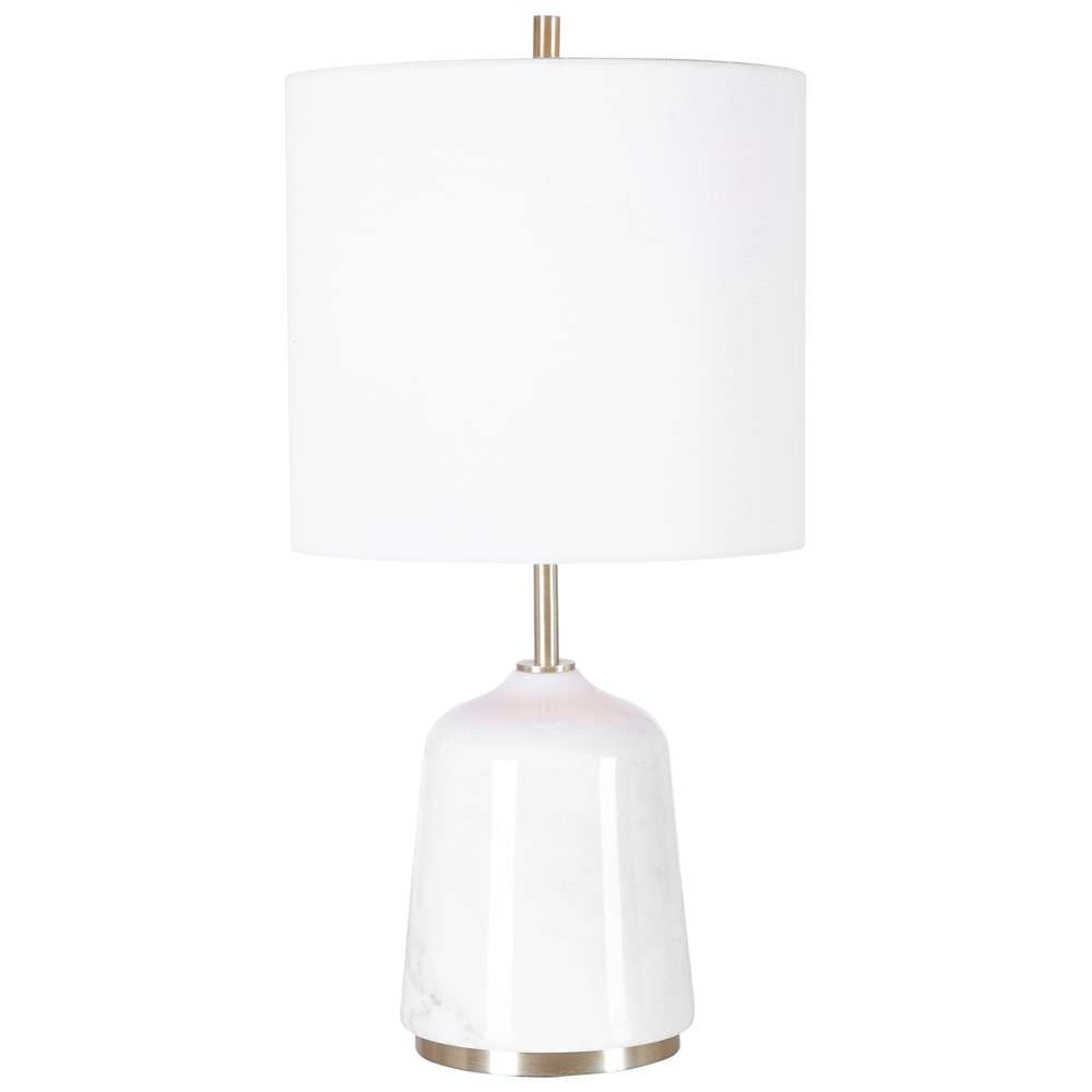 Uttermost - Eloise White Marble Table Lamp - 28332-1 veiw 1