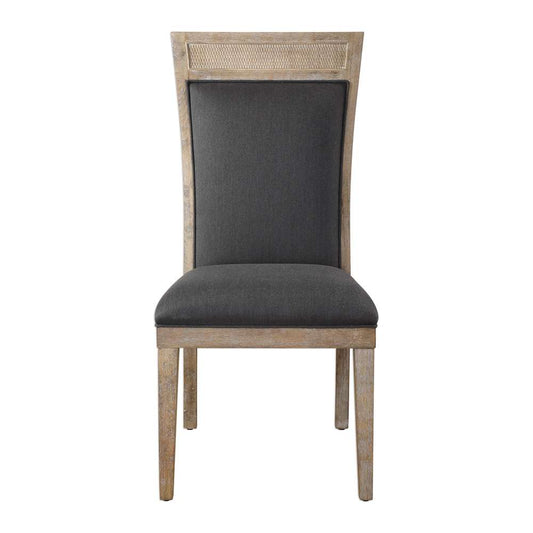 Uttermost - Encore Dark Gray Armless Chair - 23440 veiw 1