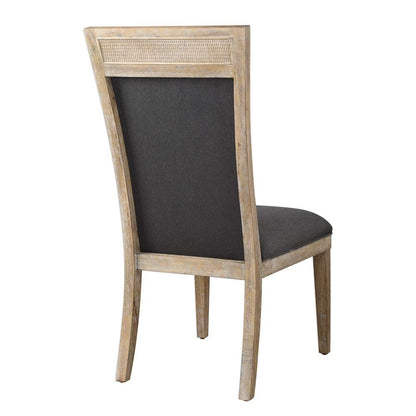 Uttermost - Encore Dark Gray Armless Chair - 23440 veiw 3