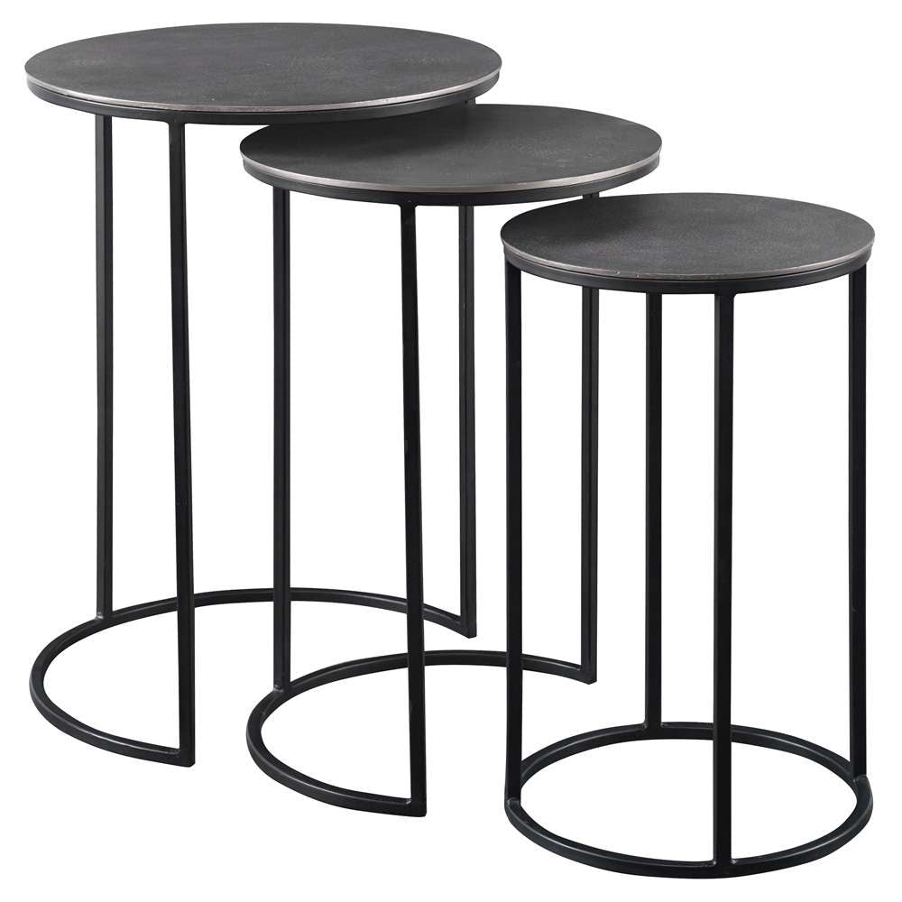 Uttermost - Erik Metal Nesting Tables (Set of 3) - 25057 veiw 1