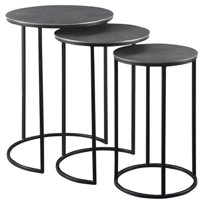 Uttermost - Erik Metal Nesting Tables (Set of 3) - 25057 veiw 1