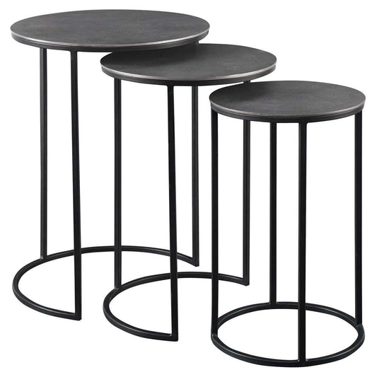 Uttermost - Erik Metal Nesting Tables (Set of 3) - 25057 veiw 1