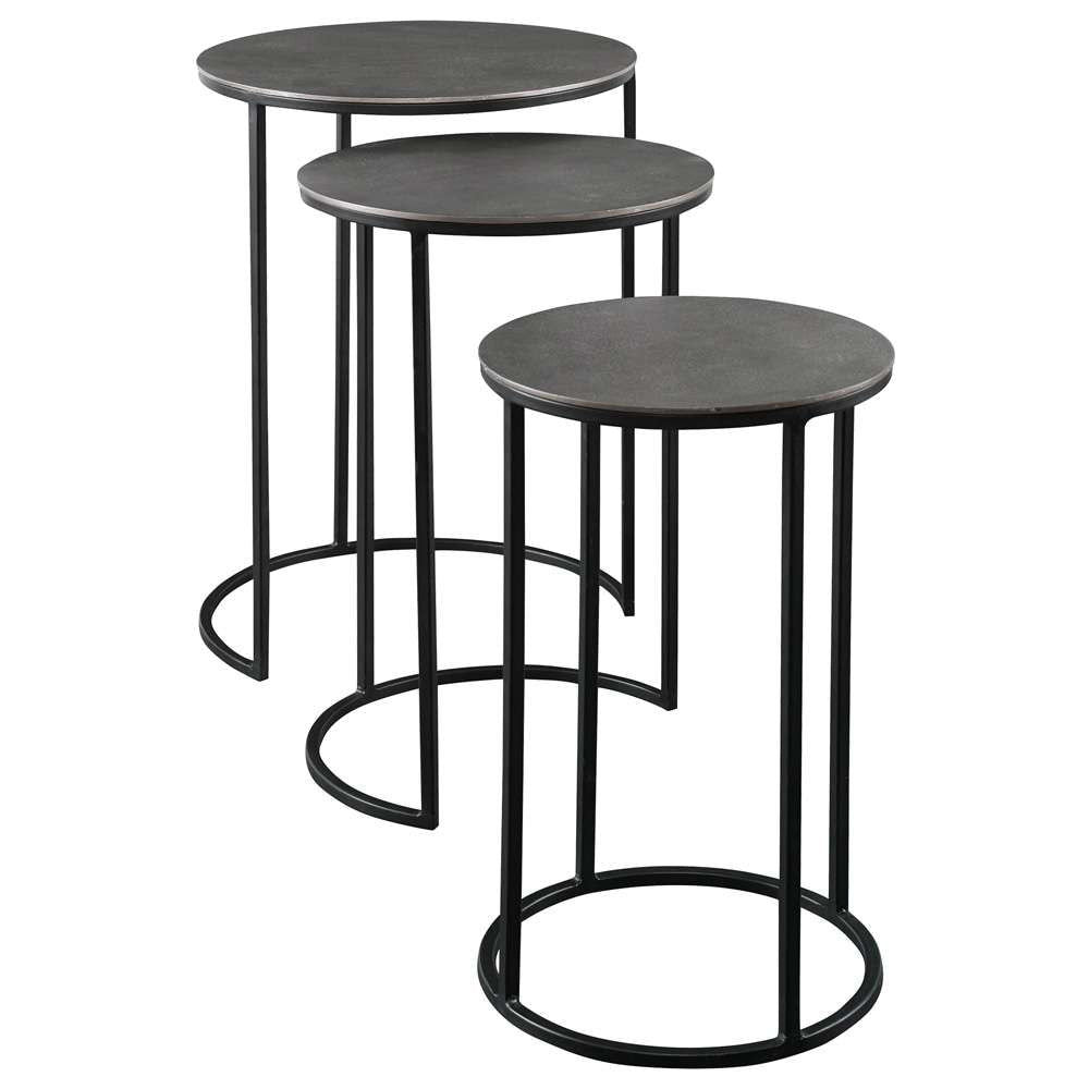 Uttermost - Erik Metal Nesting Tables (Set of 3) - 25057 veiw 3