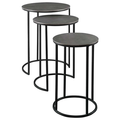 Uttermost - Erik Metal Nesting Tables (Set of 3) - 25057 veiw 3