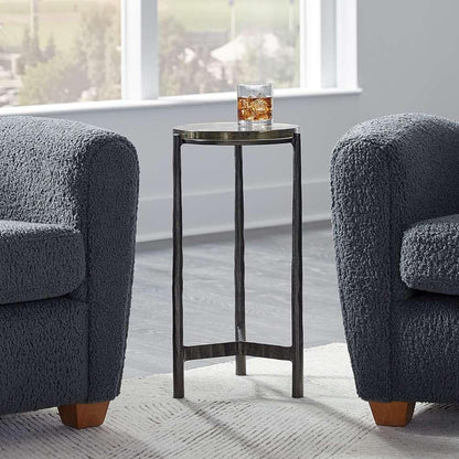 Uttermost - Eternity Iron & Glass Accent Table - 25308 veiw 2