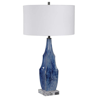 Uttermost - Everard Blue Table Lamp - 28425-1 veiw 3