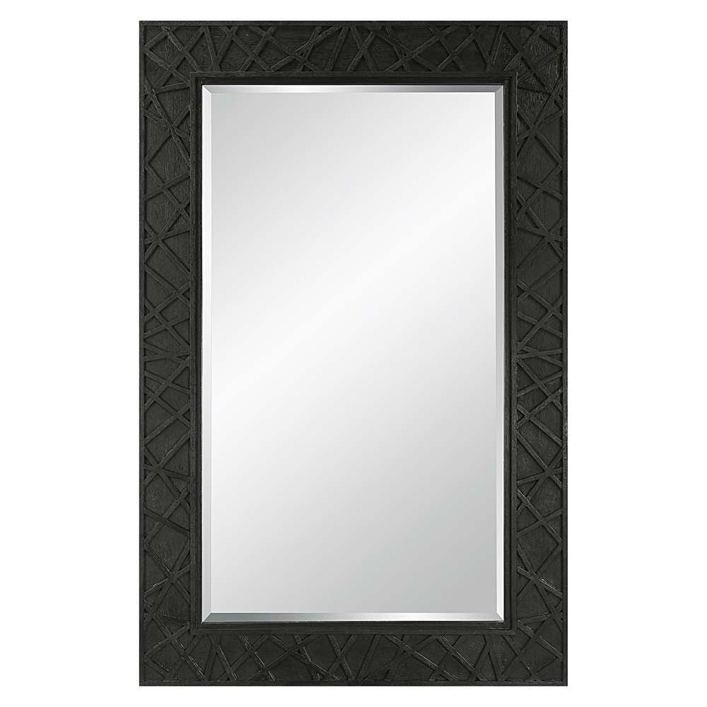 Uttermost - Everest Satin Black Mirror - 09803 veiw 1