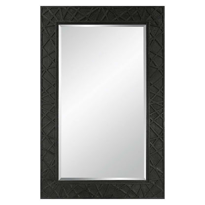 Uttermost - Everest Satin Black Mirror - 09803 veiw 1
