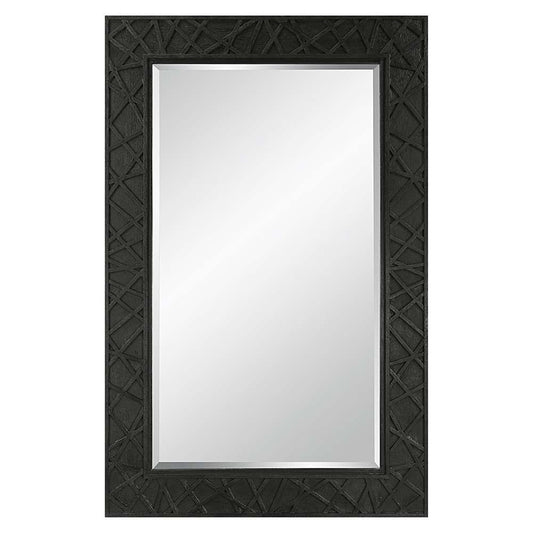 Uttermost - Everest Satin Black Mirror - 09803 veiw 1