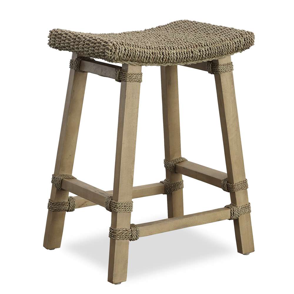 Uttermost - Everglade Sea Grass Counter Stool - 22903 veiw 3