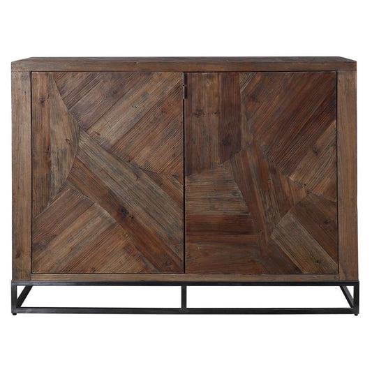 Uttermost - Evros Reclaimed Wood 2 Door Cabinet - 24932 veiw 1
