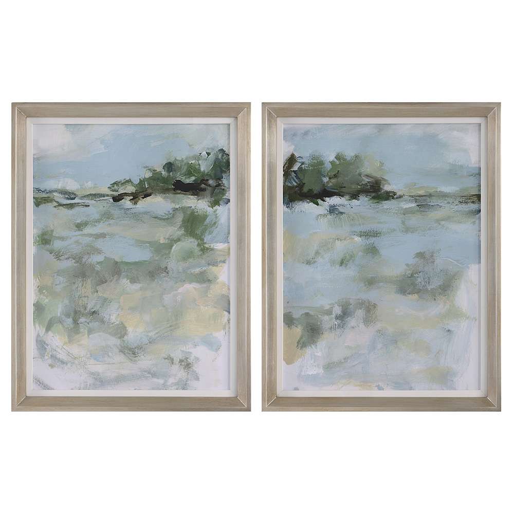 Uttermost - Far Away View Framed Prints, Set/2 - 41454 veiw 1