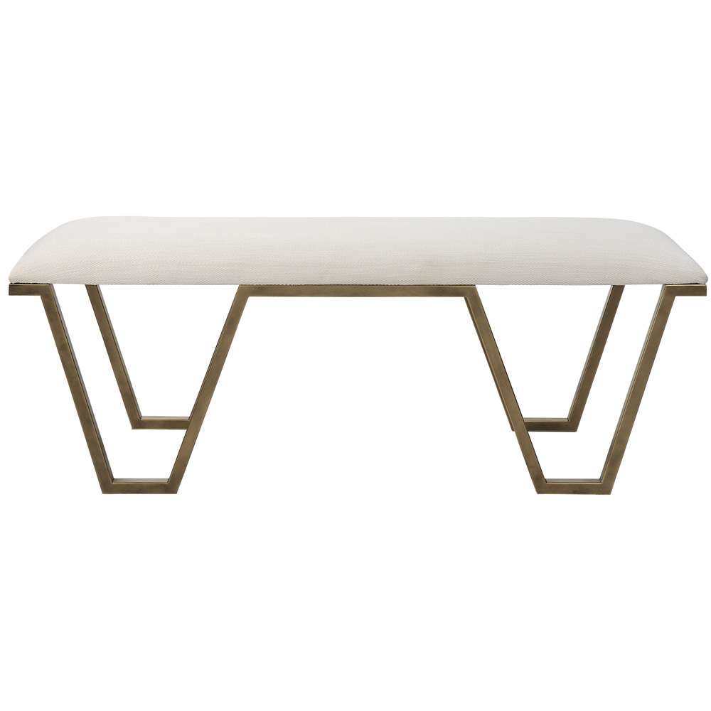 Uttermost - Farrah Geometric Bench - 23676 veiw 1